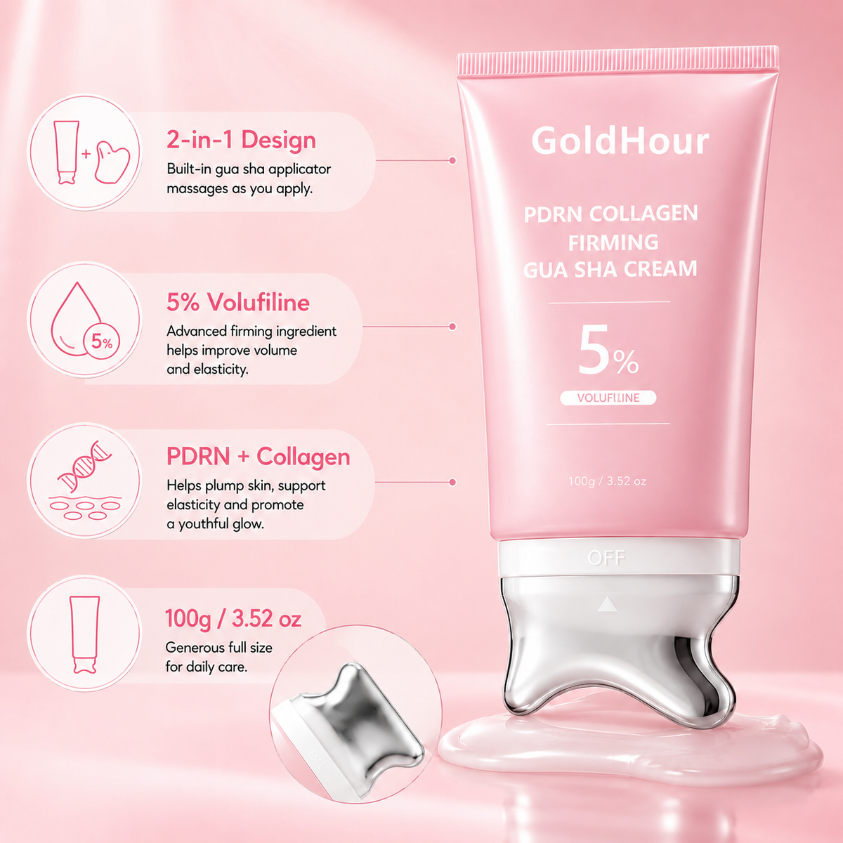 Golden PDNR Collagen Plumping Cream