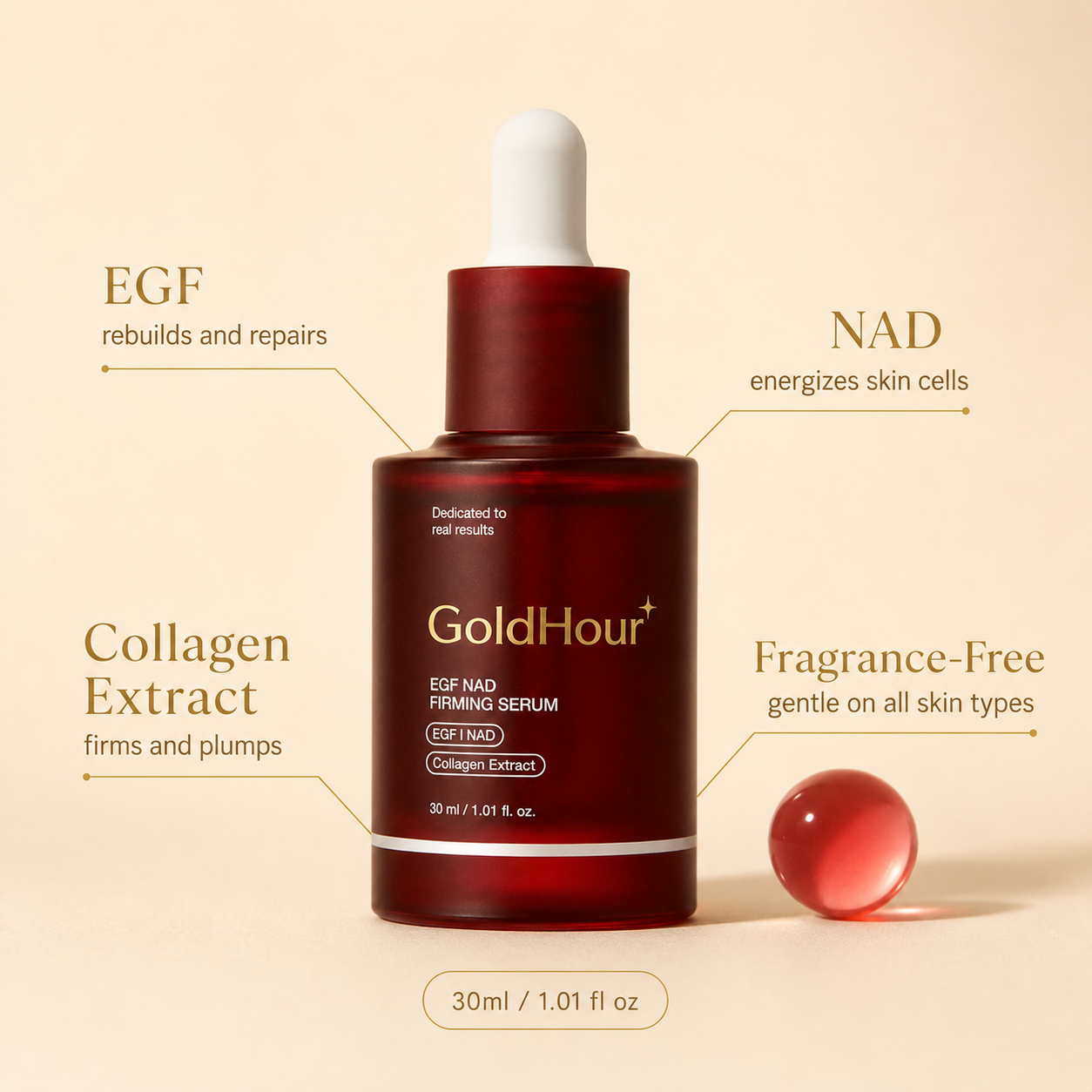 Rouge Rejuv EGF + NAD Firming Serum