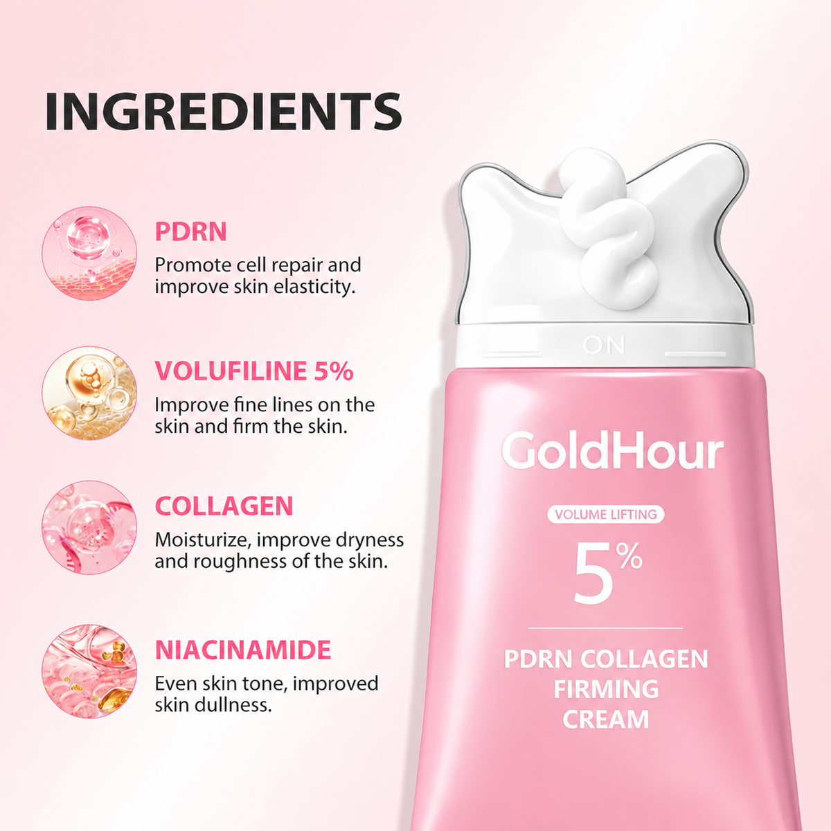 Golden PDNR Collagen Plumping Cream